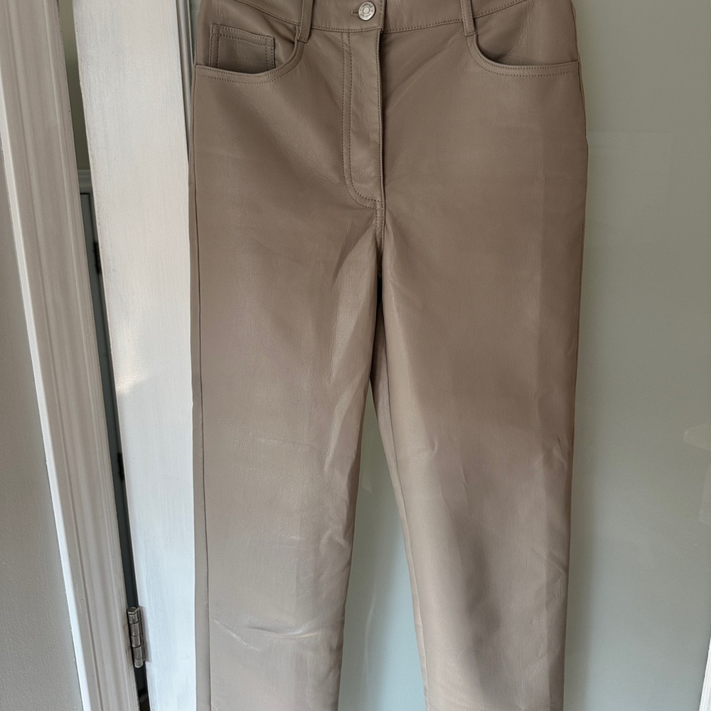 Wilfred Faux Leather Pants